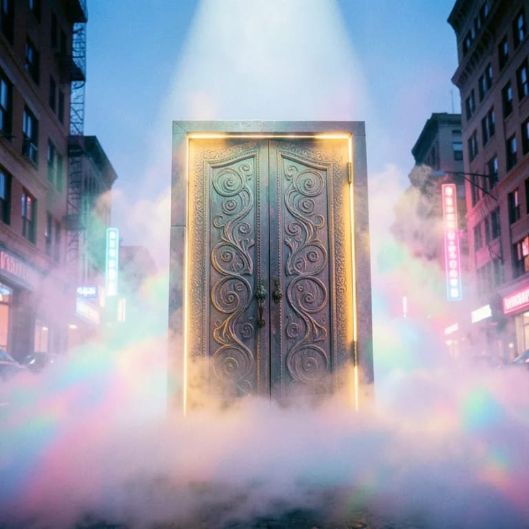 Half Open Door