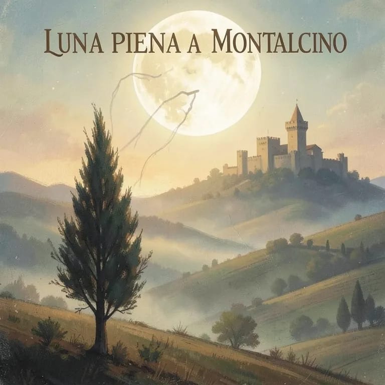 Luna piena a montalcino