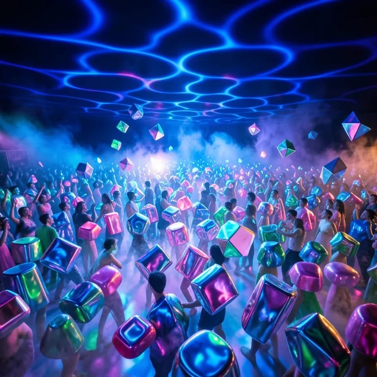 THE DANCE FLOOR IS THE NEW WORLD