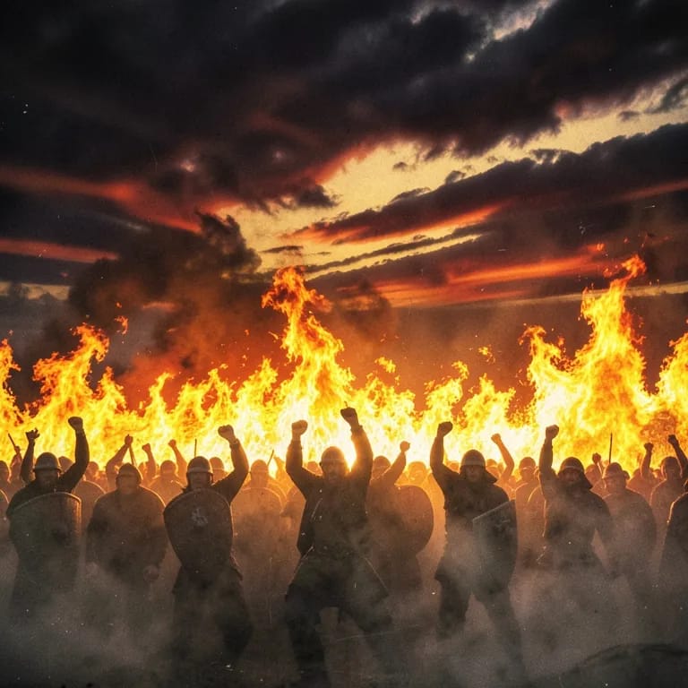 War Drums In The Fire