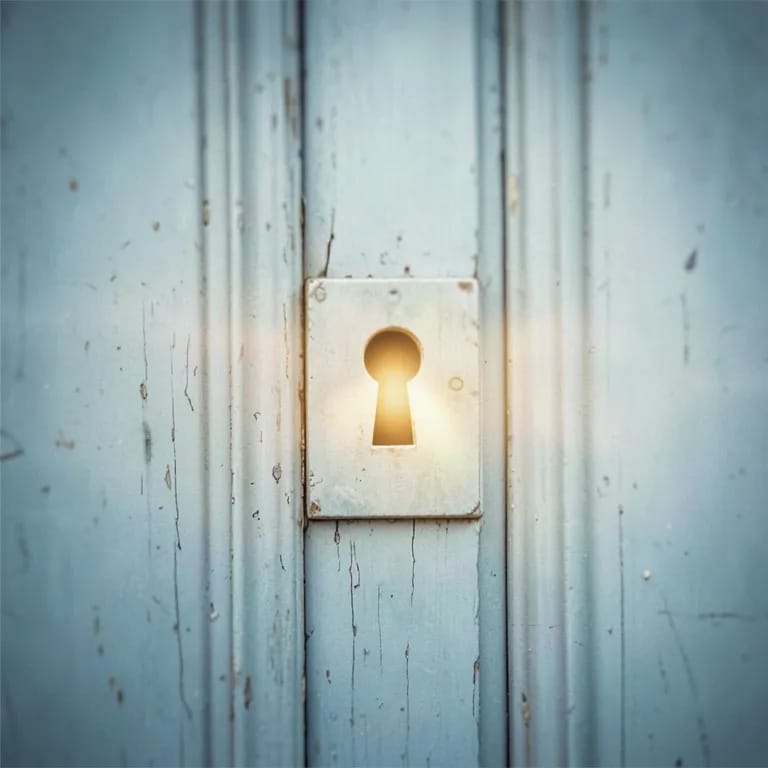 Blue Porch Light