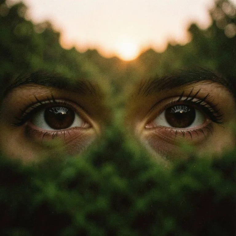 Menina dos olhos castanhos