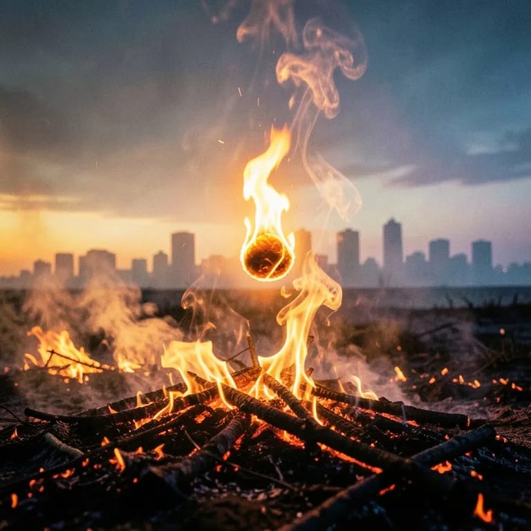 Embers alone