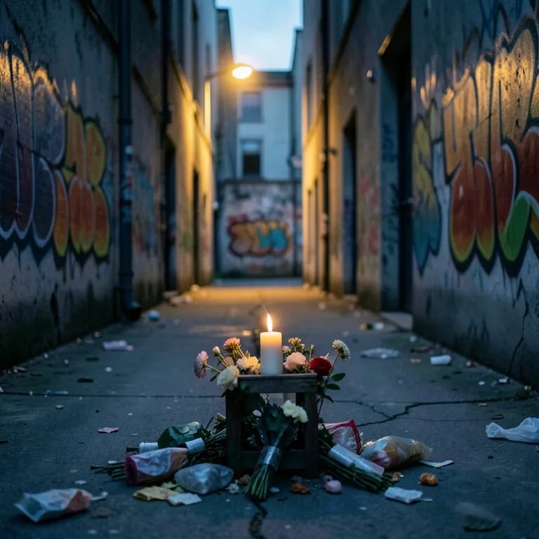 Titre : “La galère de la calle"