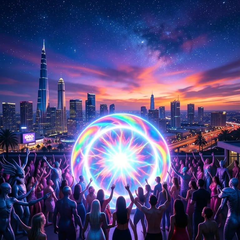 Under the Neon Sky