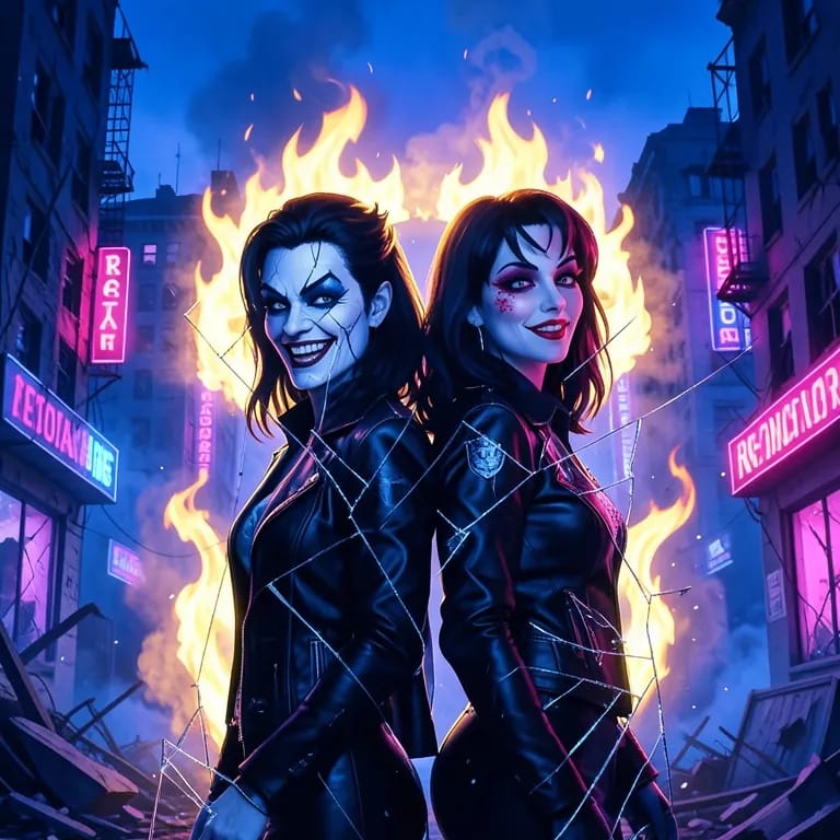 Harley Quinn et Joker