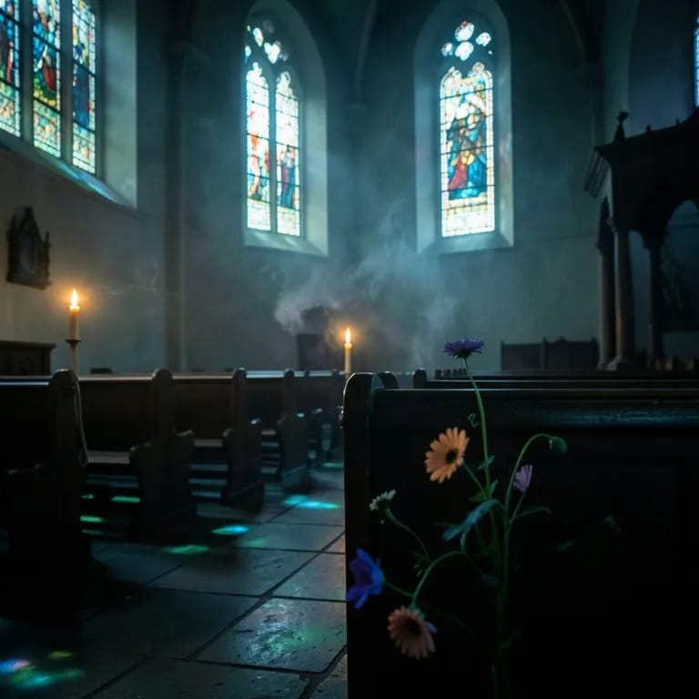Asientos Vacíos En La Iglesia