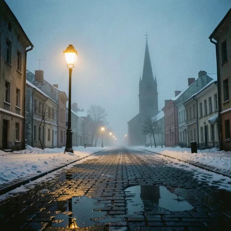 Shadows in the Snow