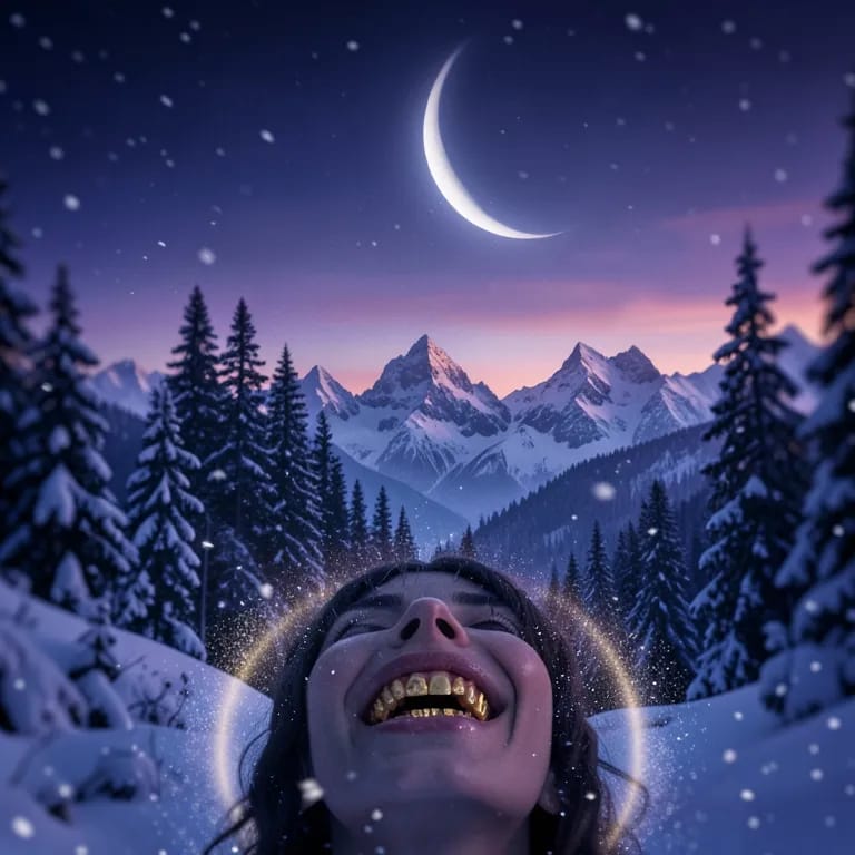 Gold teeth in Hokkaido