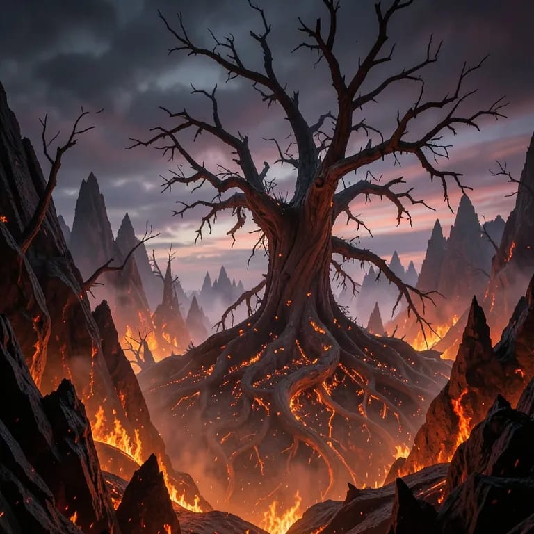 The valley cries