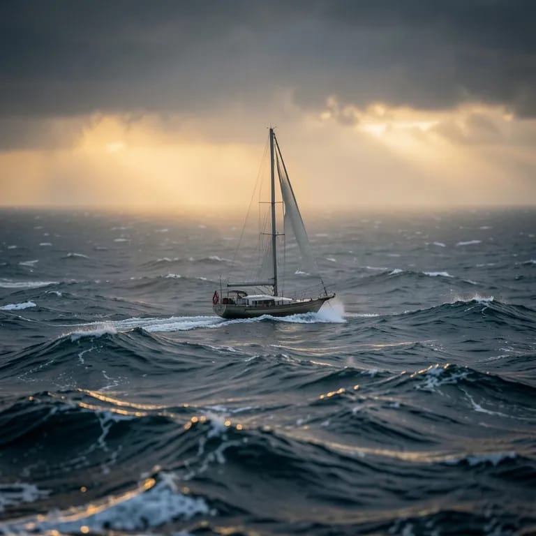 A journey through the storm and wars