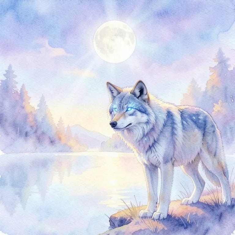 Wolf Blue Eyes