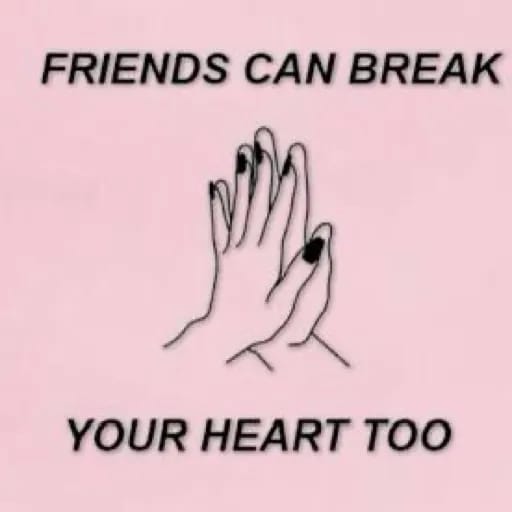 Friendships end