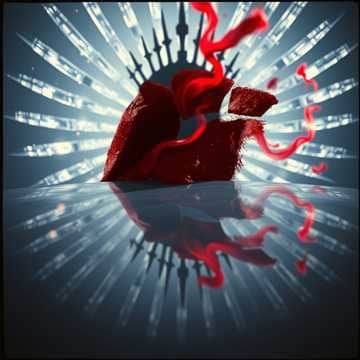 Кърваво червено червило