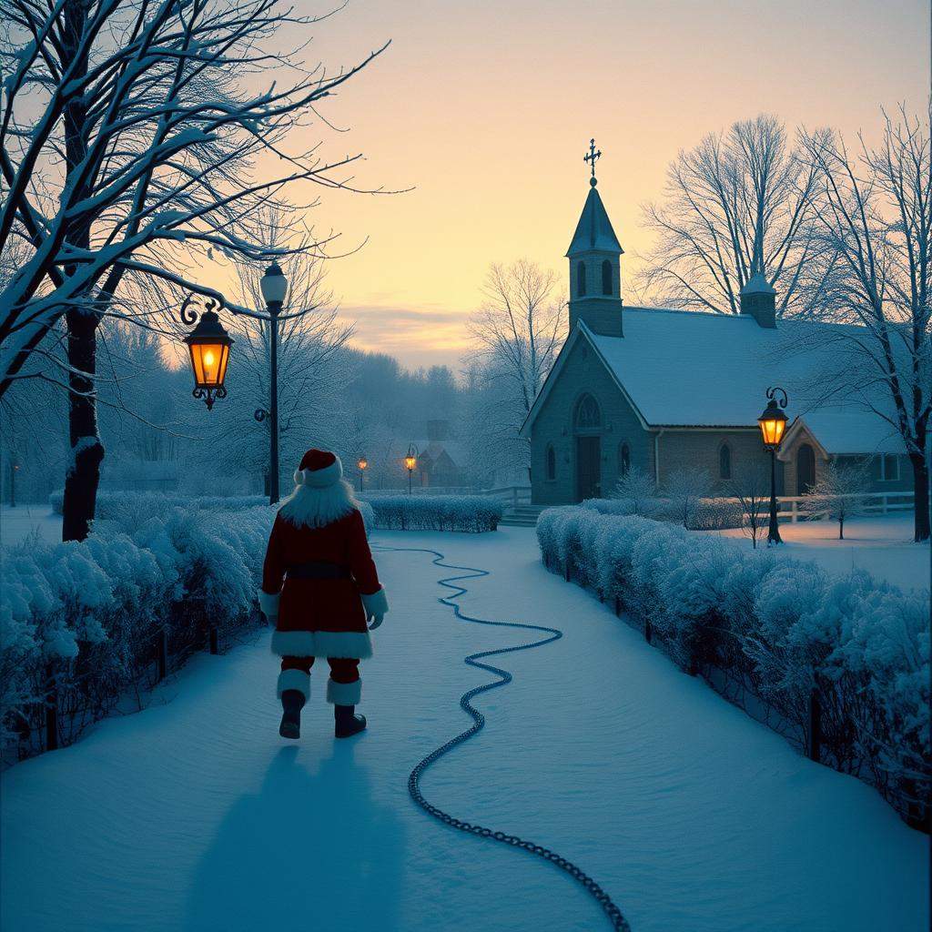 Santa Camina en Tres