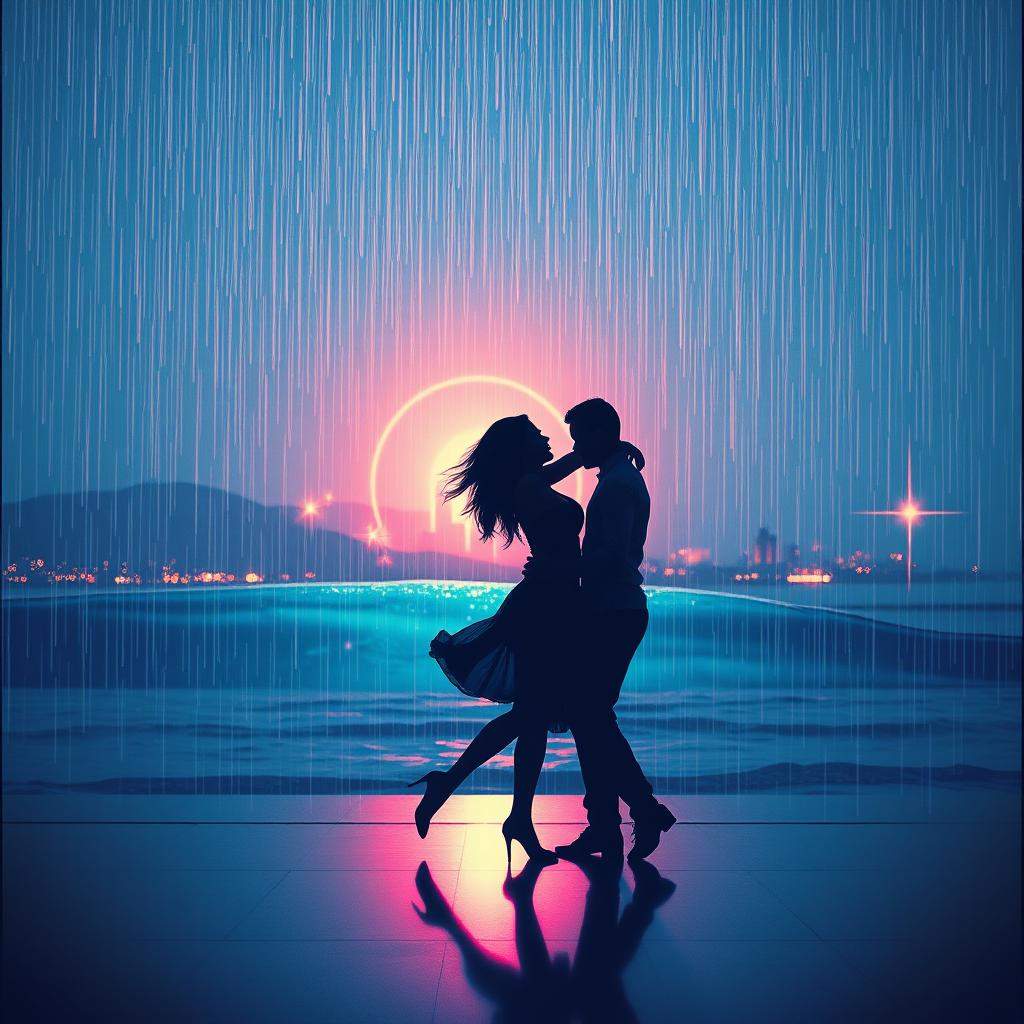 Sparks in Neon Light