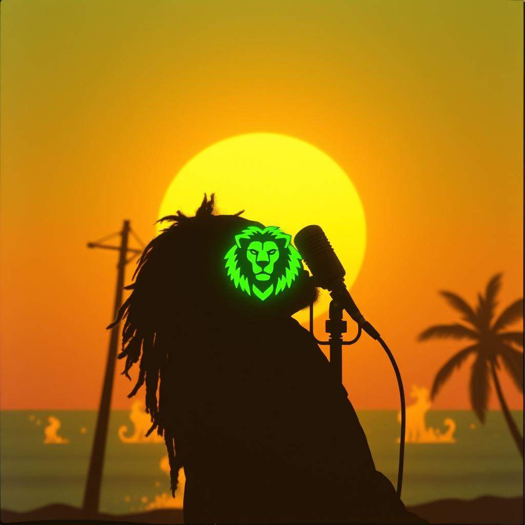 Rasta man chante Jésus-Christ!