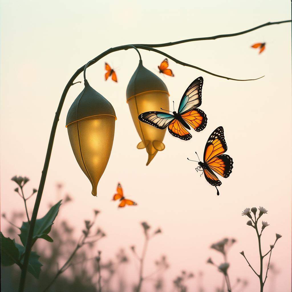 Burn through the chrysalis