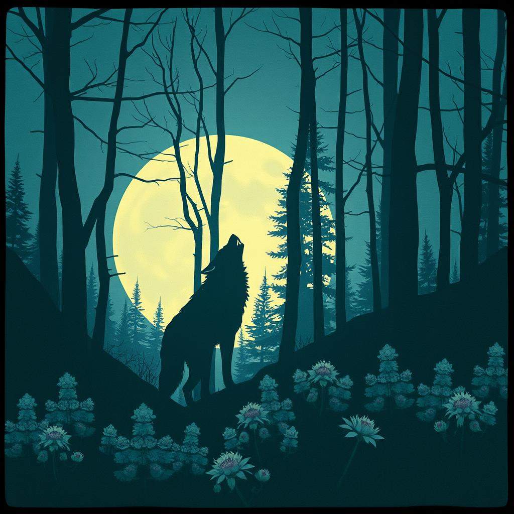 When wolfbane blooms