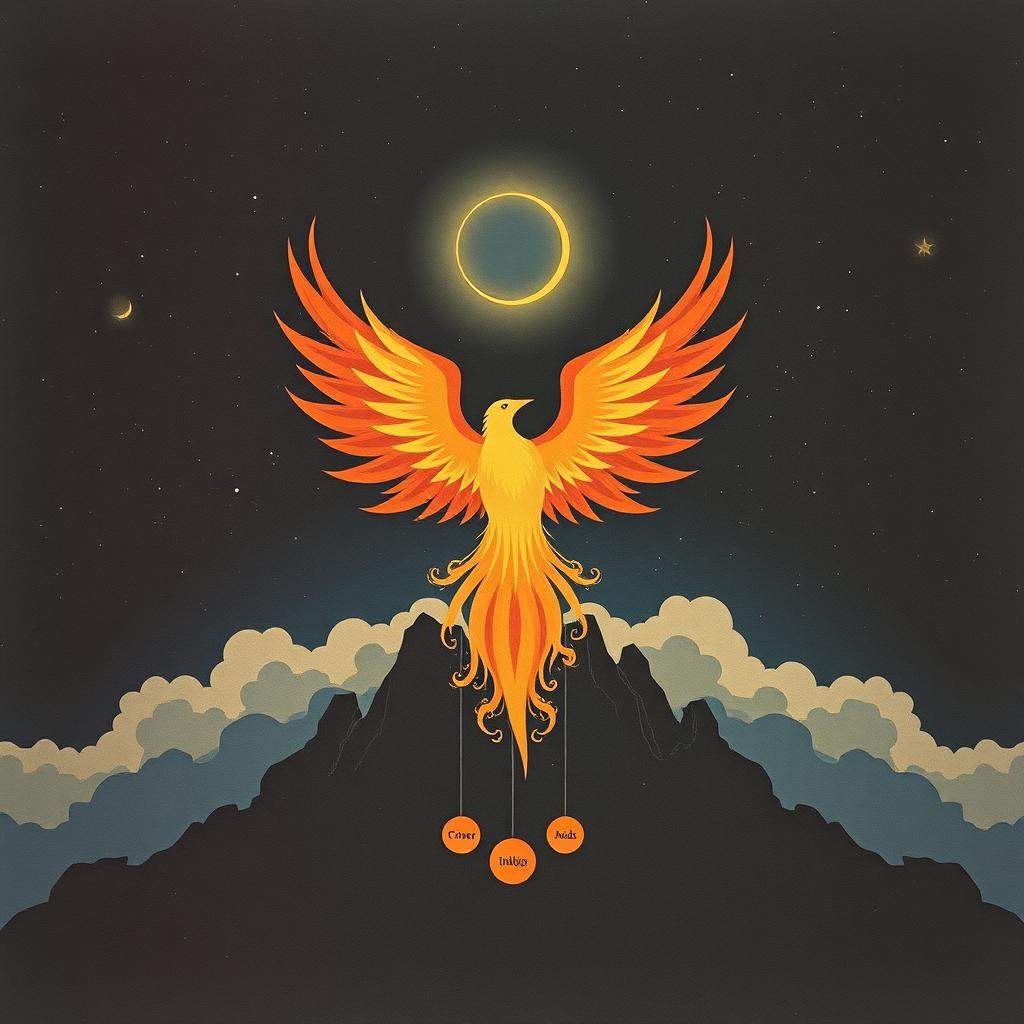 Rising from ashes double of love