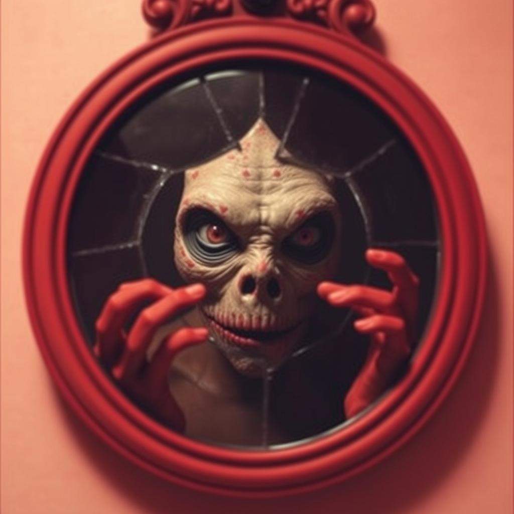 Creature in the mirror
