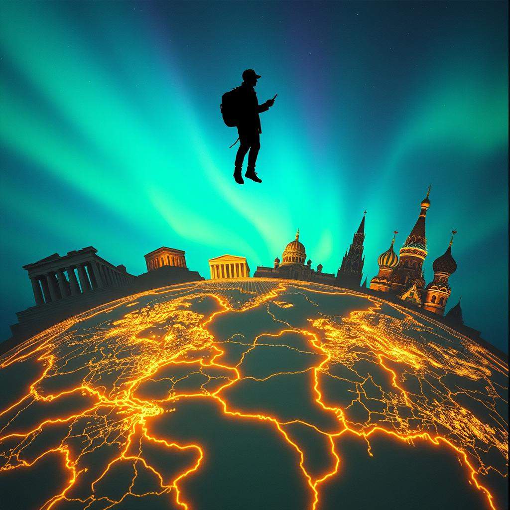 Between Skies and Centuries