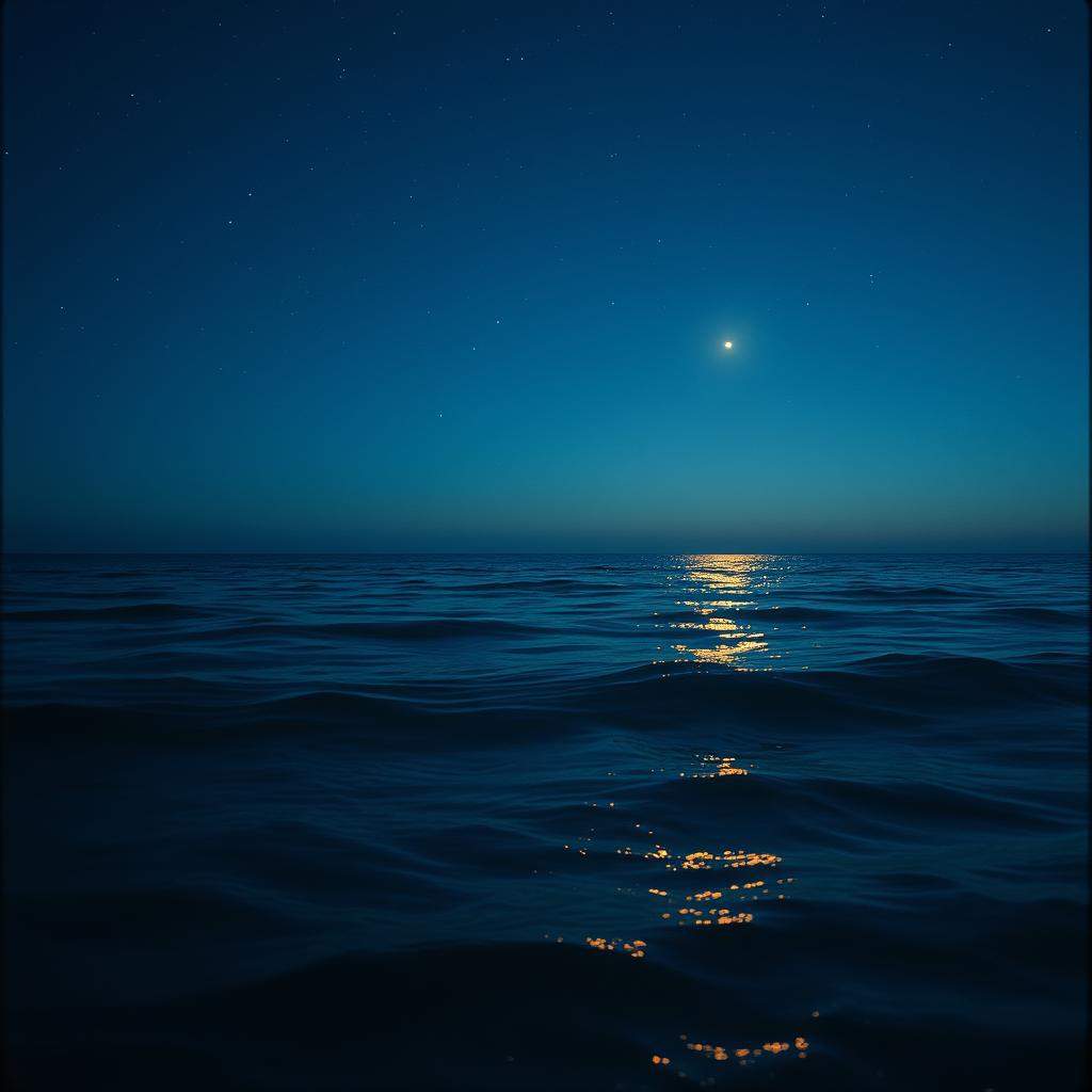 Glistening Blue Hues