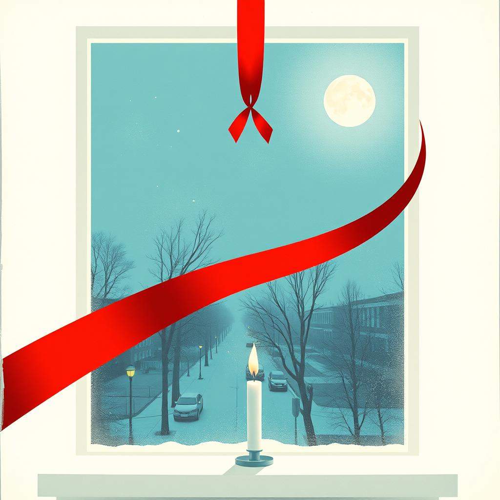 Liebe trägt den Winterwind