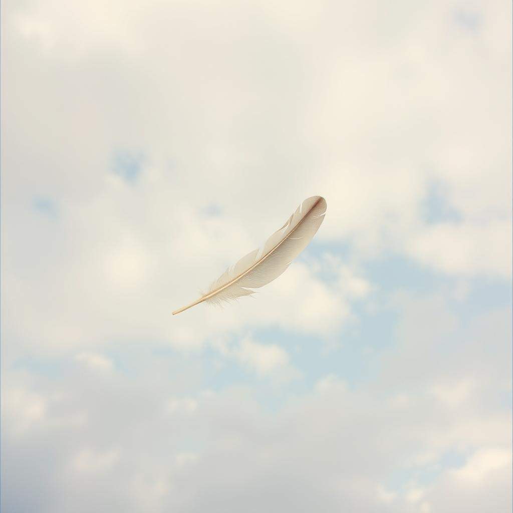 Comme une plume dans le vent