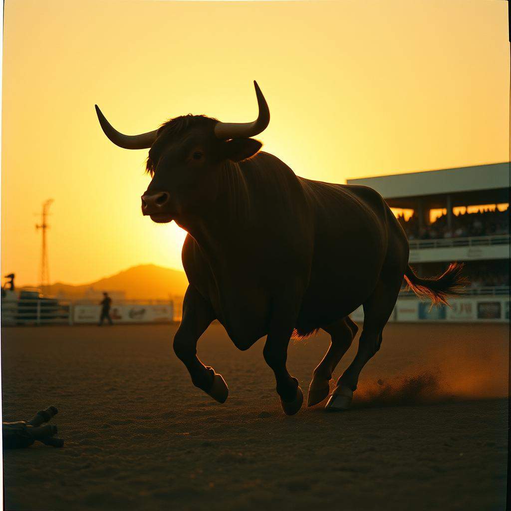 Life's Rodeo Bull