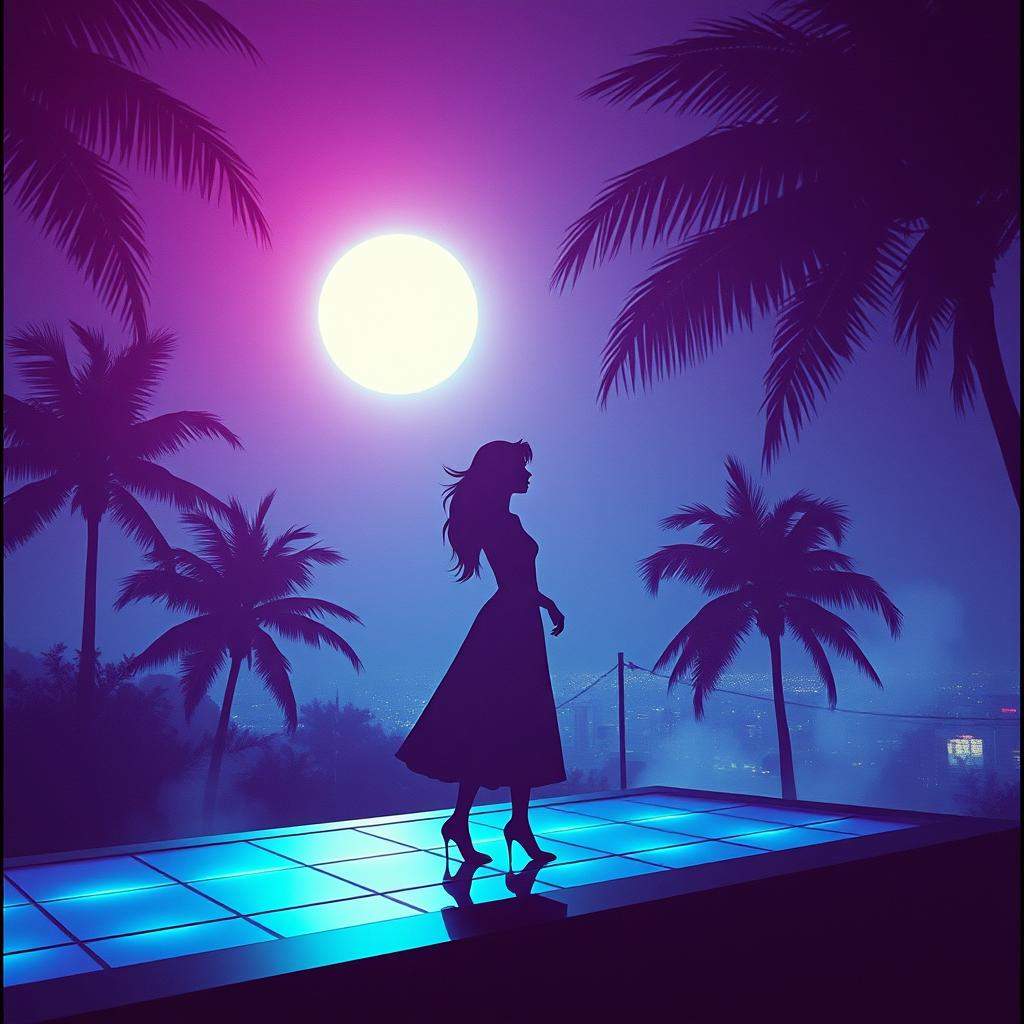 Bajo la Luna/ under the moon