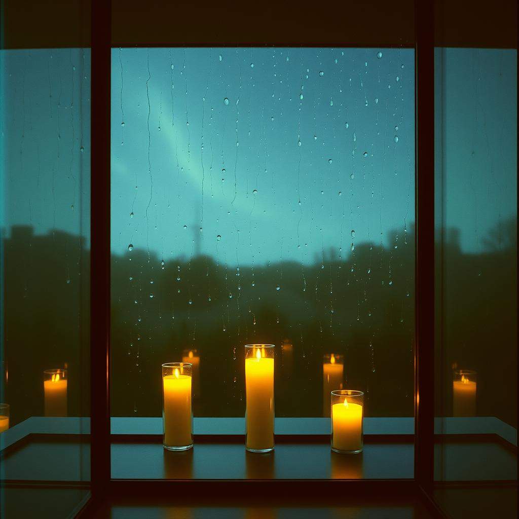 Rainy Reflections in Seattle