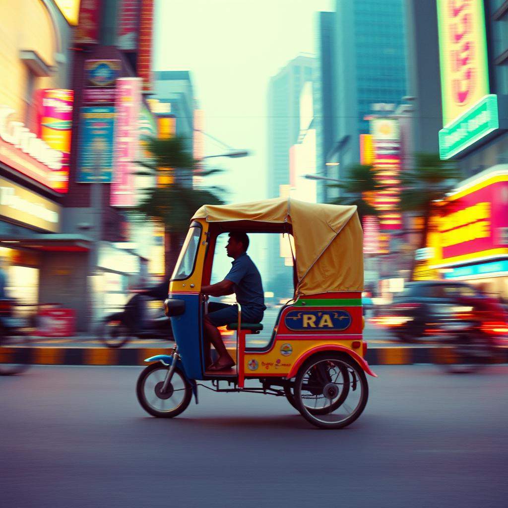 Rickshaw rolen