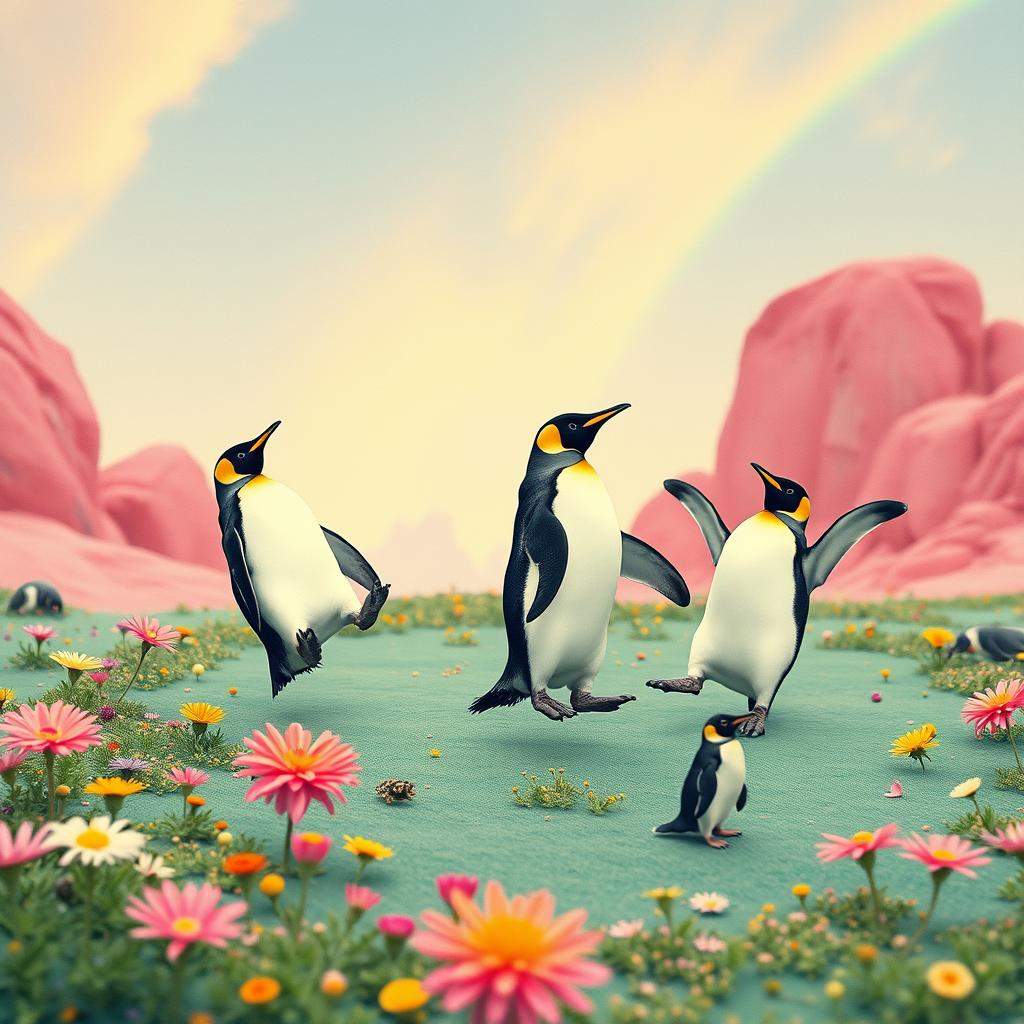 You know what's fun? When penguins do backflips