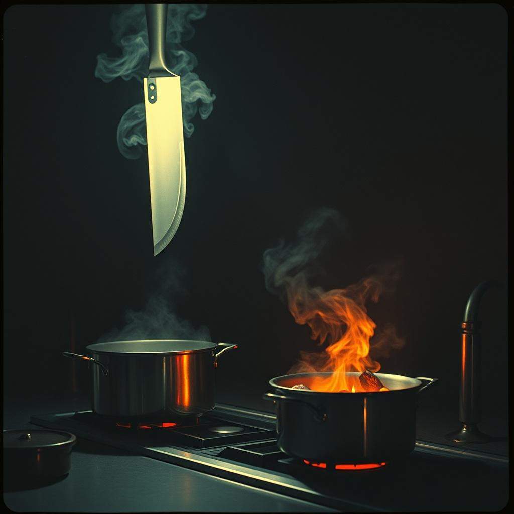 Koch im Schatten der Nacht