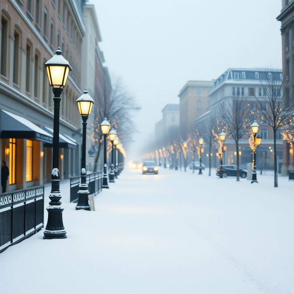 White Christmas in the City