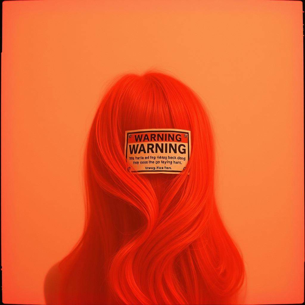 Red head = Warning label