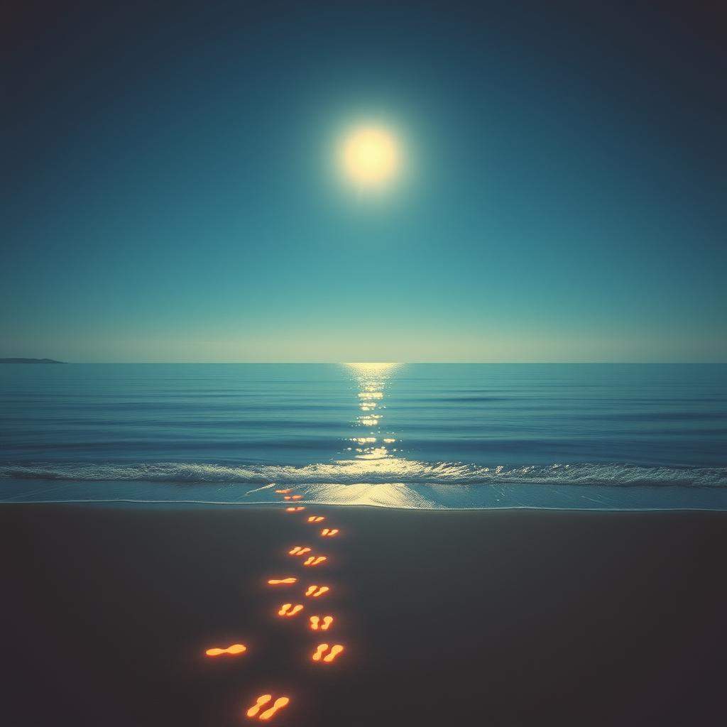 Footprints in the Sea