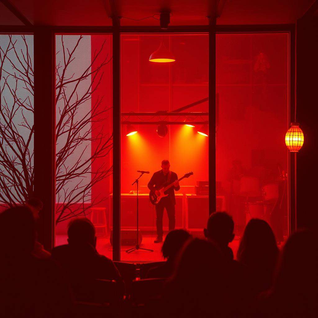 V baru u zlomených větví