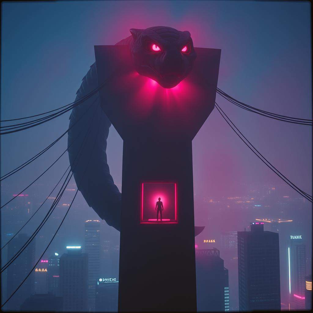 Schlangensäule im Verborgenen