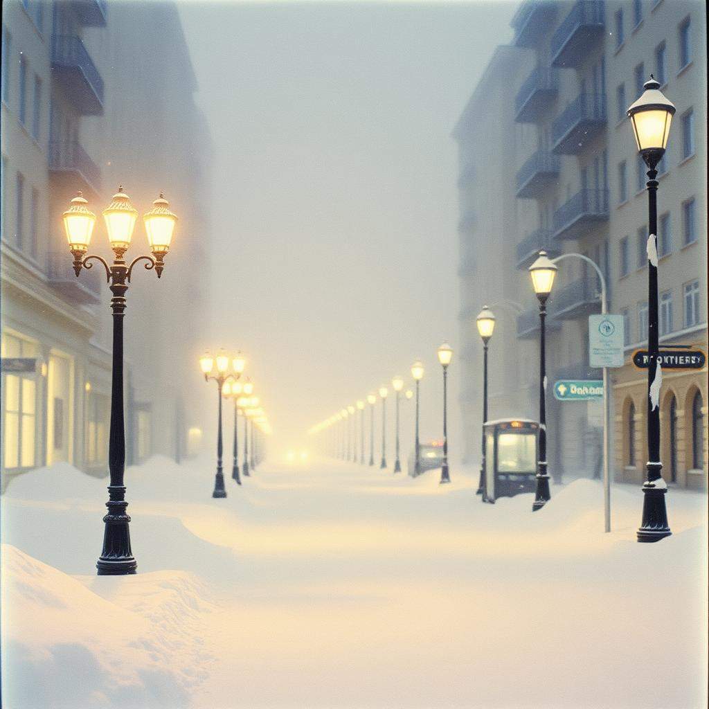 White Christmas in the City