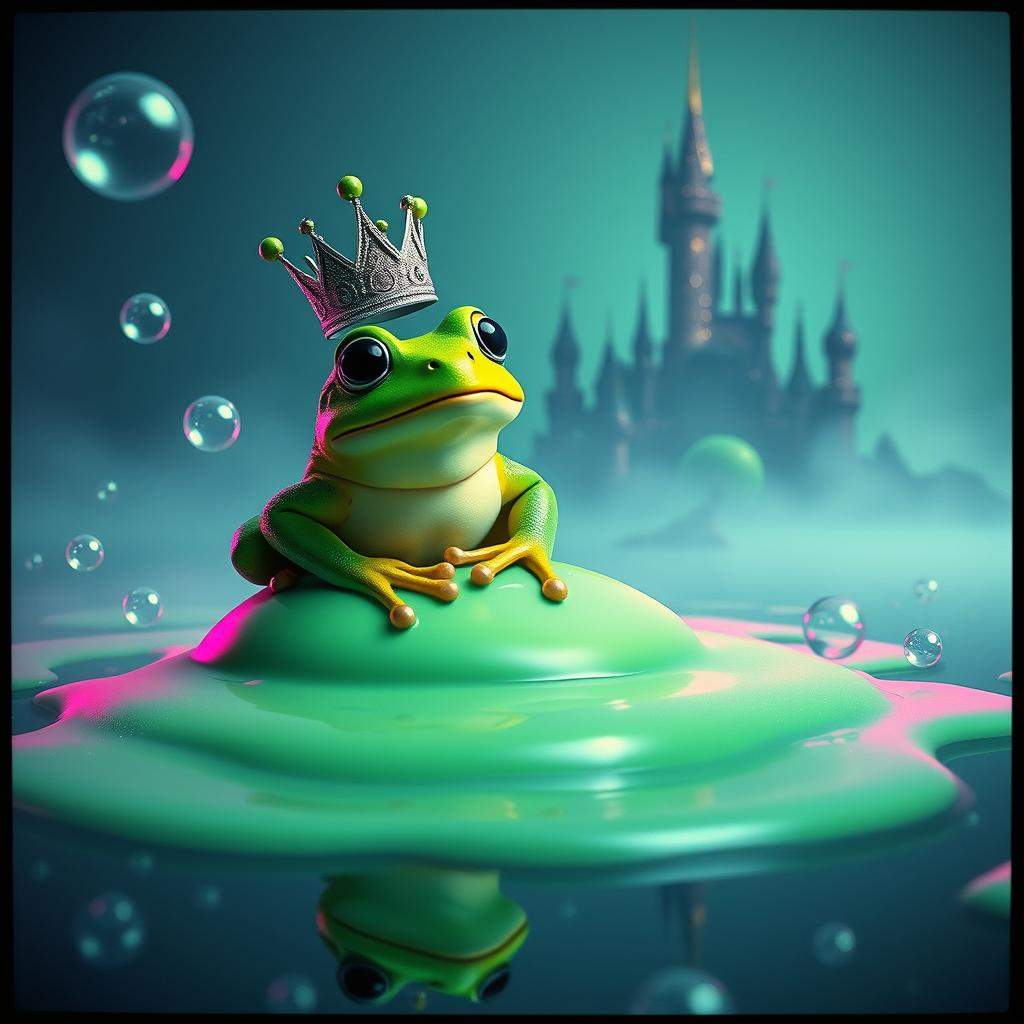 Damn, my frog turned into a prince!