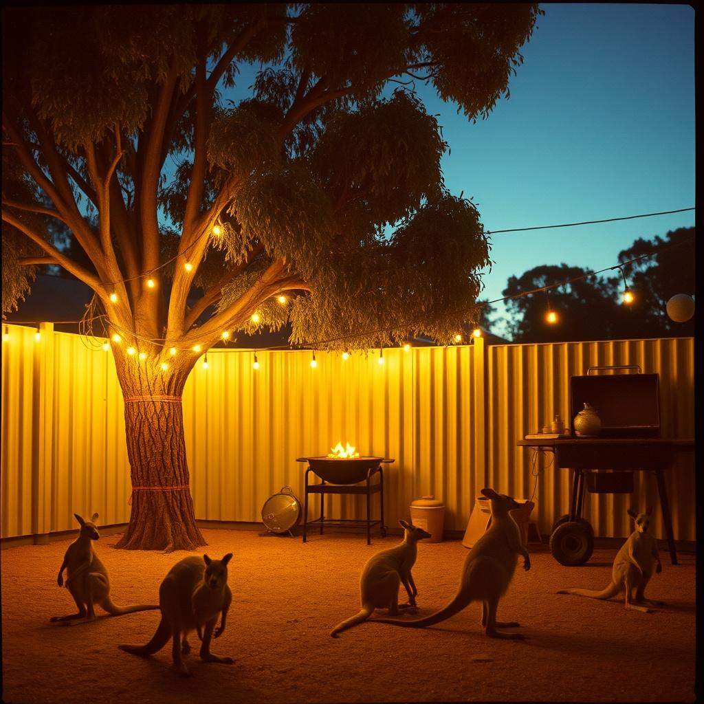 Aussie Christmas night