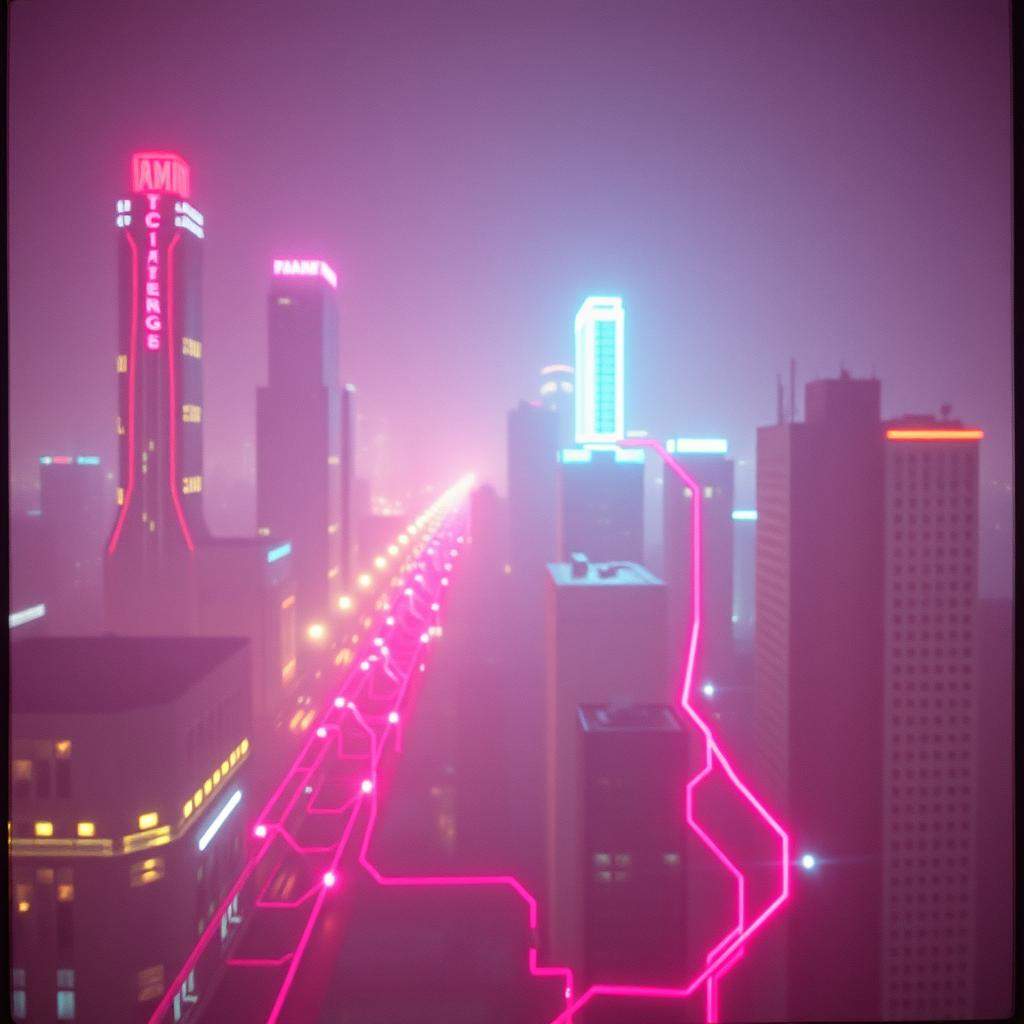 Neon Static