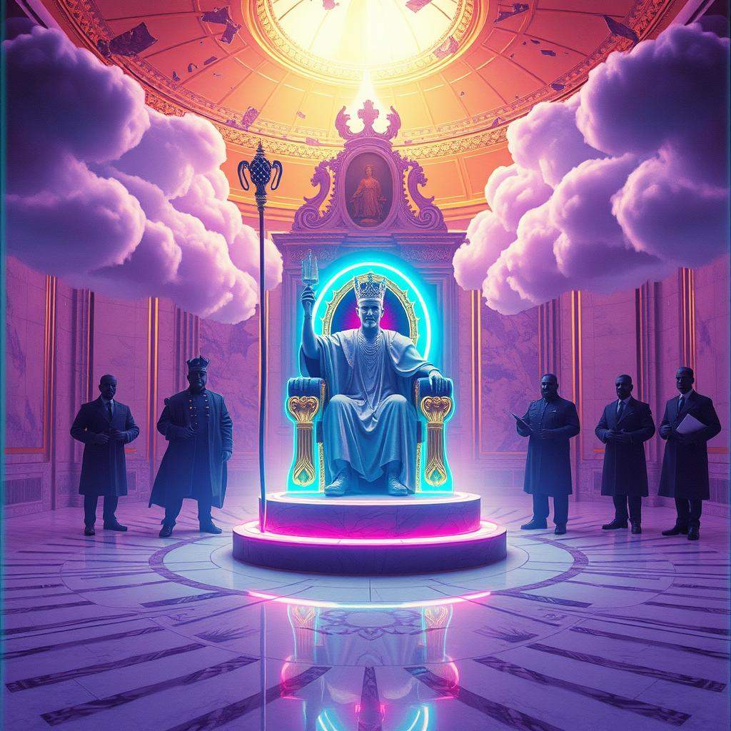 Thunder King With A Tiny Staff