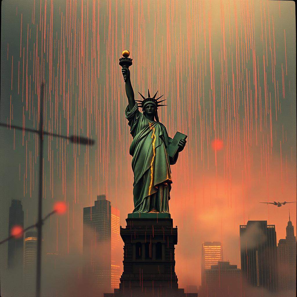 Lady Liberty is dead