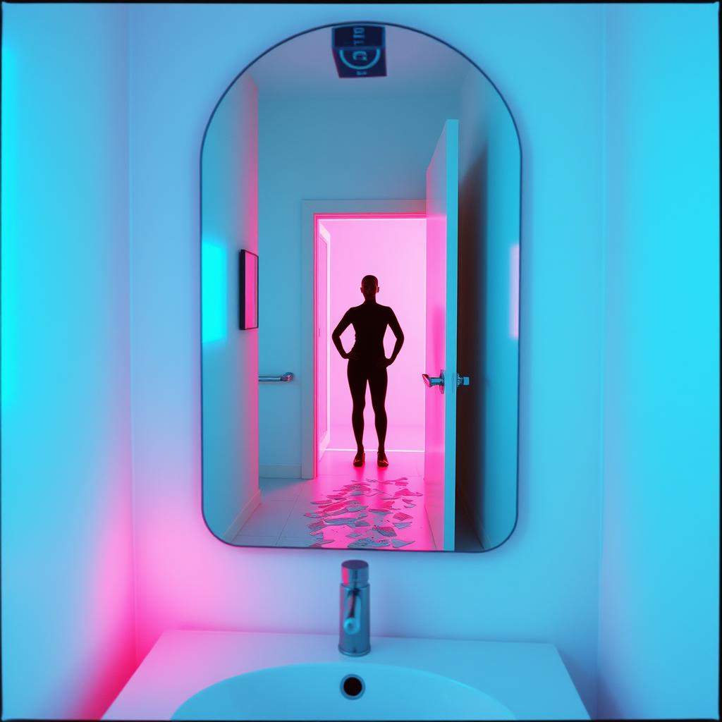 Bathroom Mirror Pep Talk