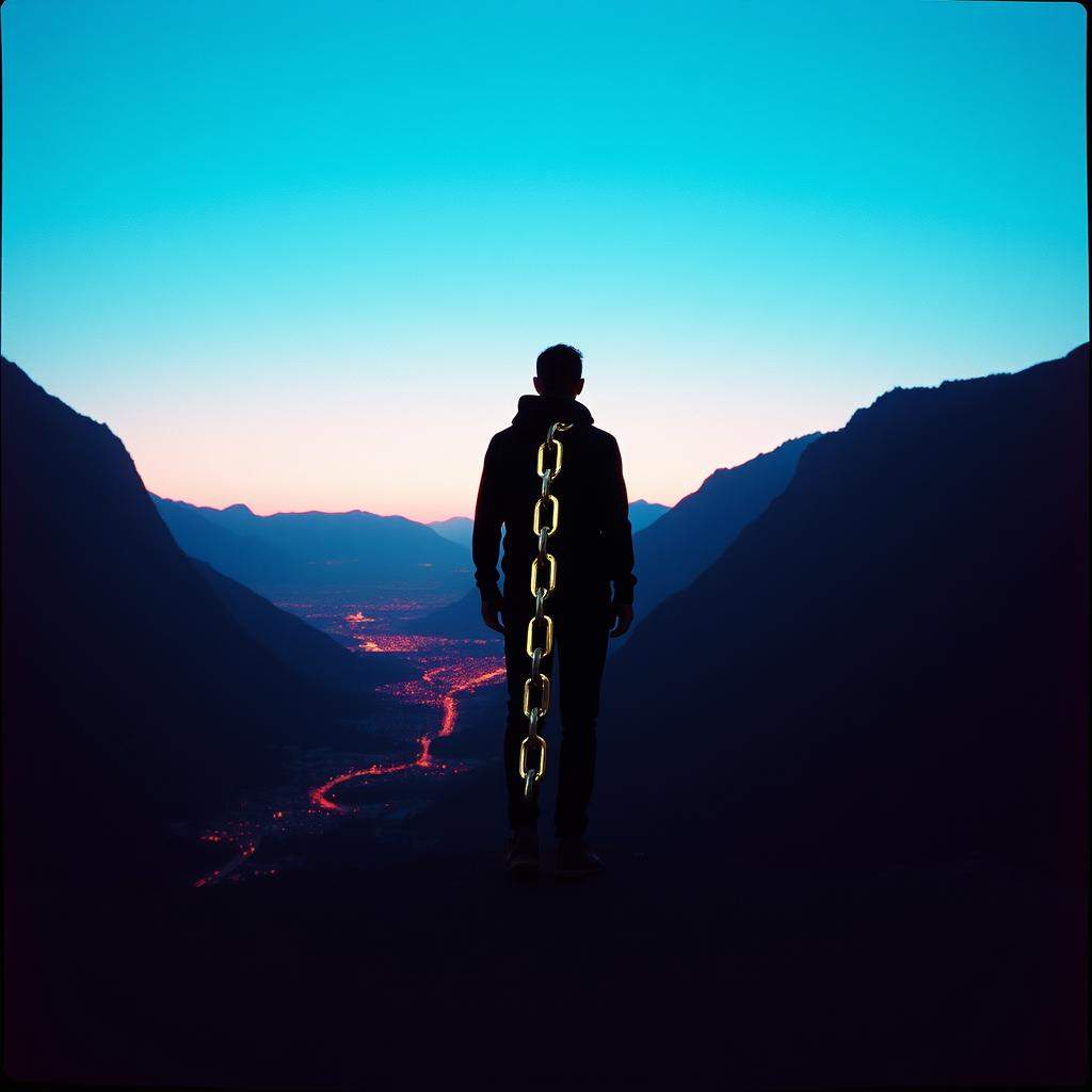 Ciao Dunkelheit hello Licht