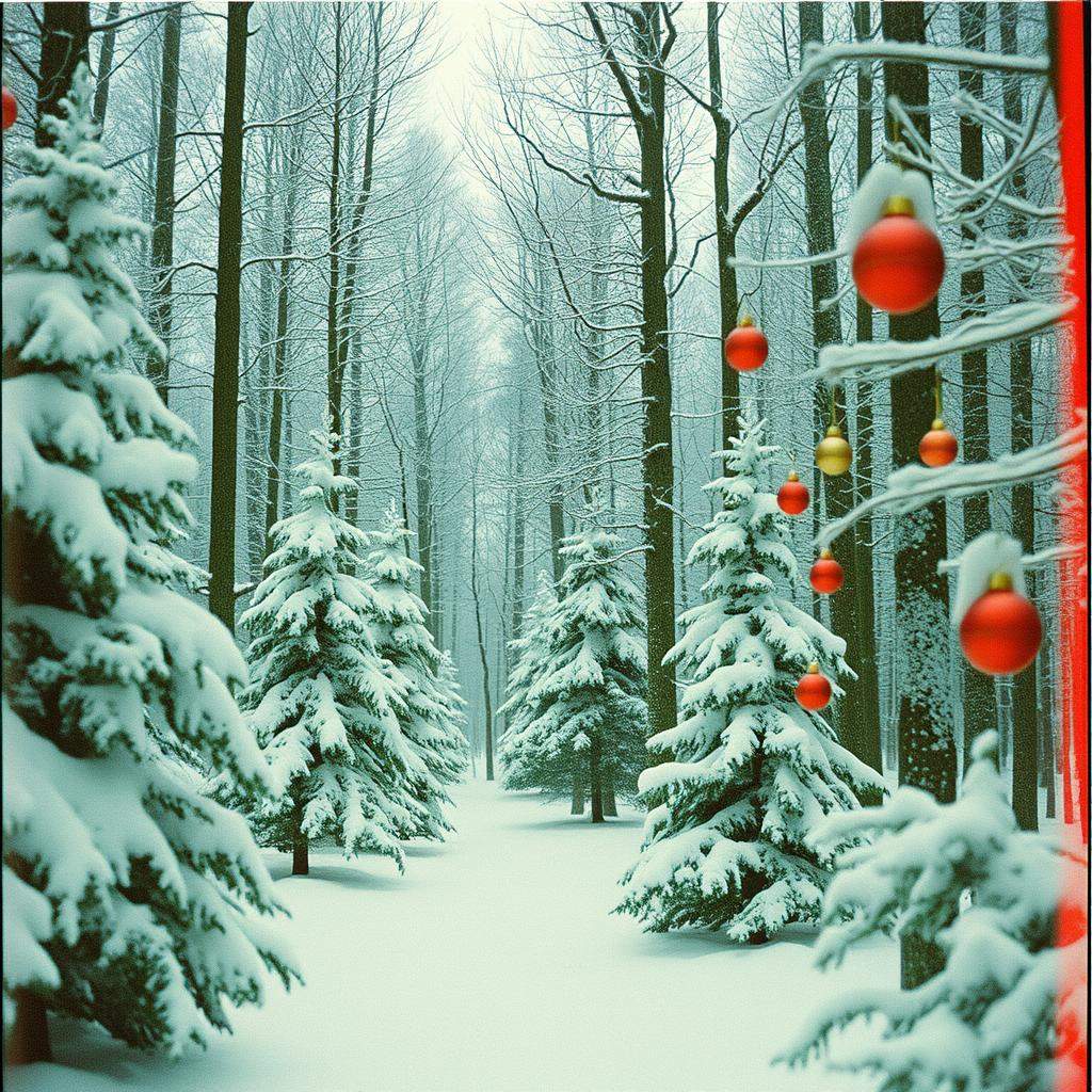 Holiday in the woods