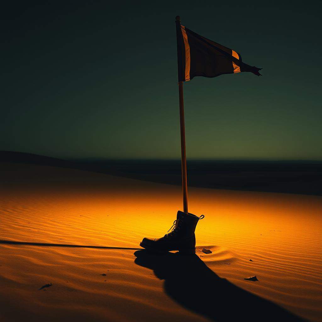 Issued a Flag, Came Home to Ash